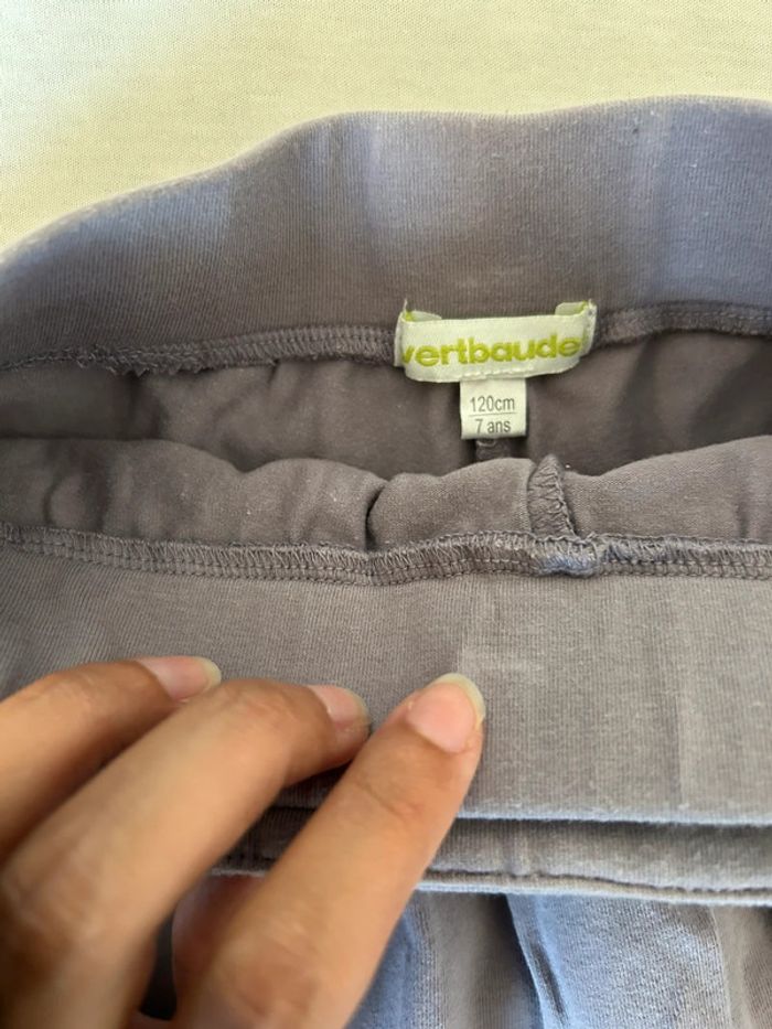 Jupe short violet vertbaudet 7 ans - photo numéro 4