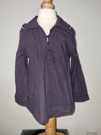 Blouse à petits carreaux IKKS 3 ans