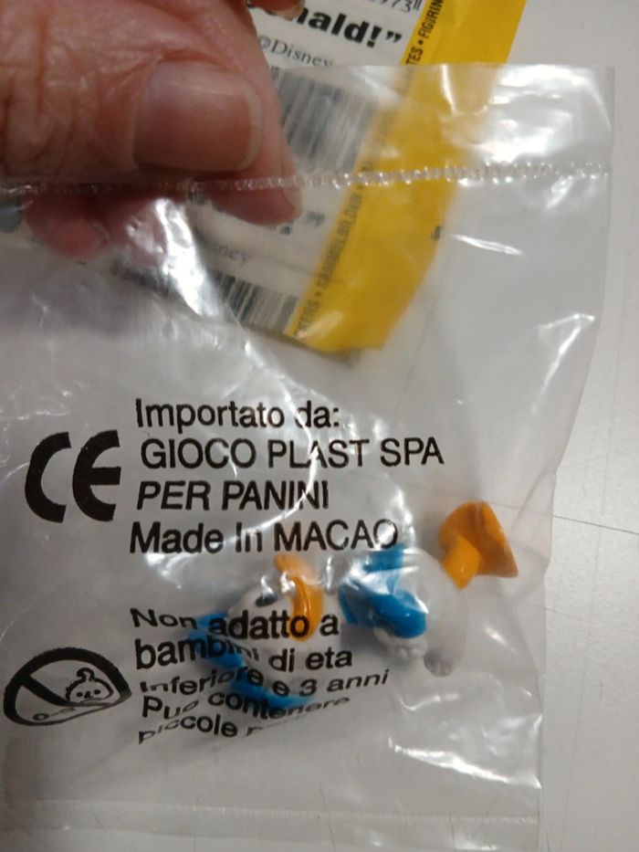 Lot panini c'est donald de 1997 - photo numéro 6