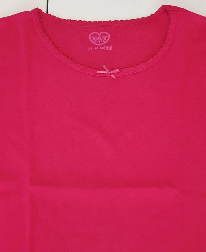 T-shirt fushia NKY - 10/12A - photo numéro 2