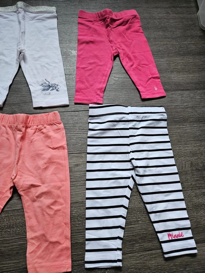 Lot de 8 leggings taille 6 mois - photo numéro 4