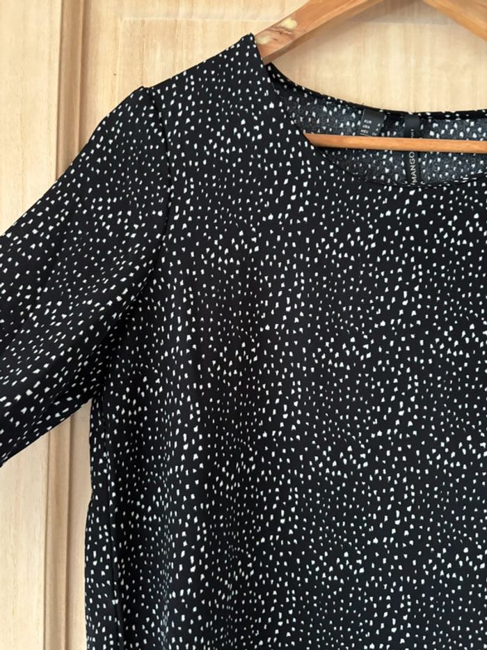 Tunique Mango noir, taille S - photo numéro 2
