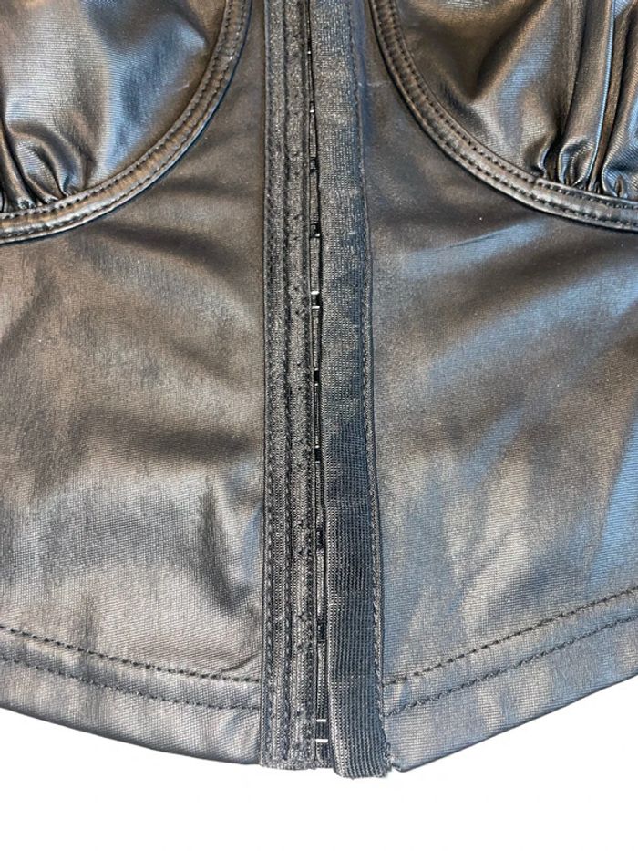 corset noir court taille 36 - photo numéro 4