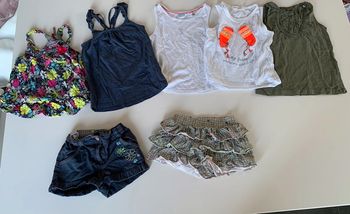 Lot 7 pièces été 5ans