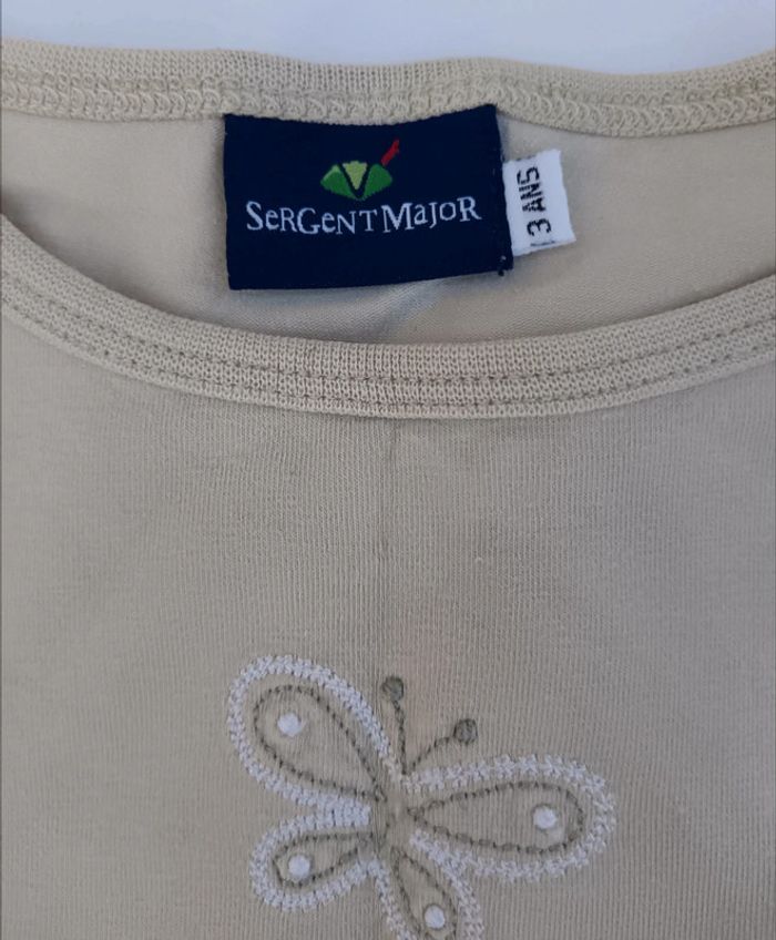 Tee shirt 3 ans Sergent Major - photo numéro 2