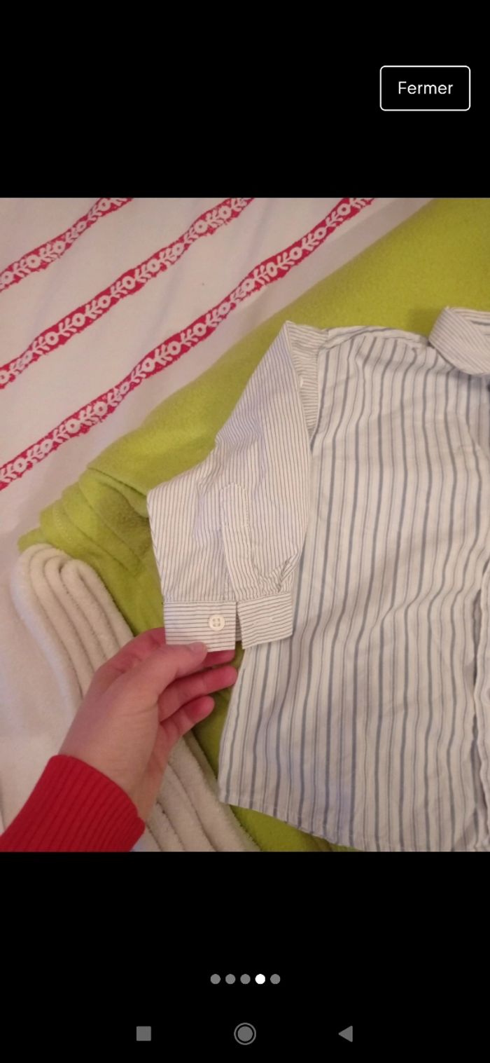 Chemise rayure - photo numéro 4