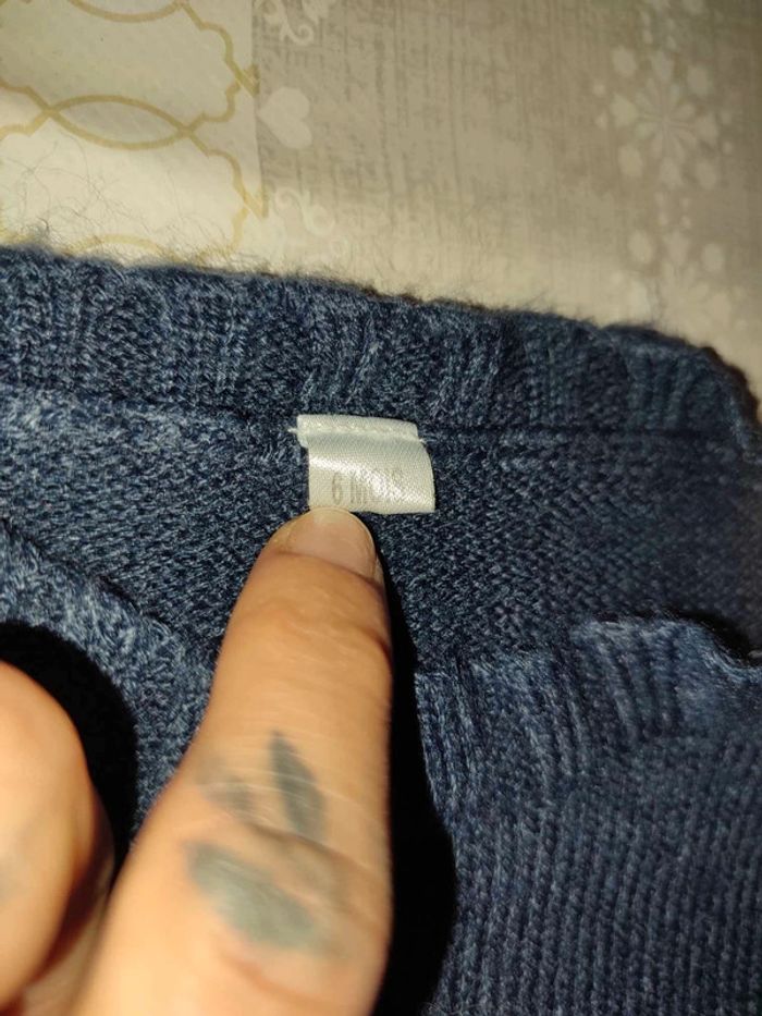 Pull marine bleu - photo numéro 3