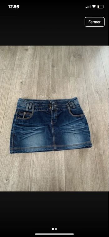 Jupe jeans 