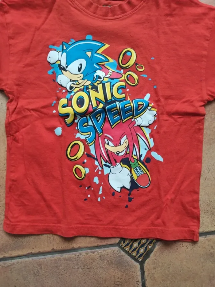 T-shirt Sonic Speed - photo numéro 3