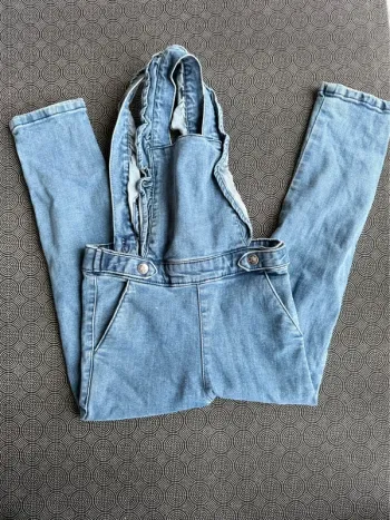 Salopette en jeans fille 5 ans