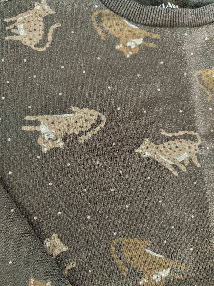 Sweat motif petits léopard - photo numéro 2