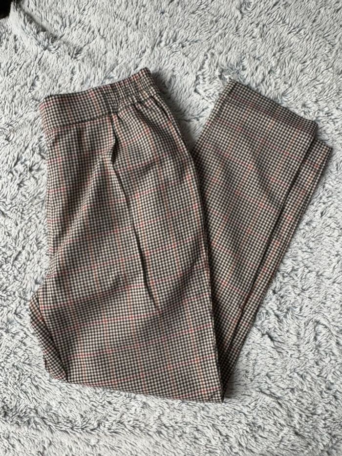 Pantalon à carreaux