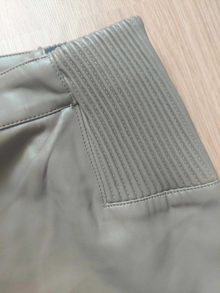 Legging/jegging simili cuir marron clair T38 Only neuf 🍂 - photo numéro 3