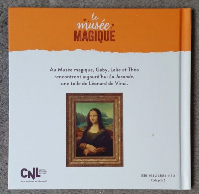 Roman pour enfants "La Joconde" - Collection Le Musée Magique (4-6 ans) / Hachette - photo numéro 2