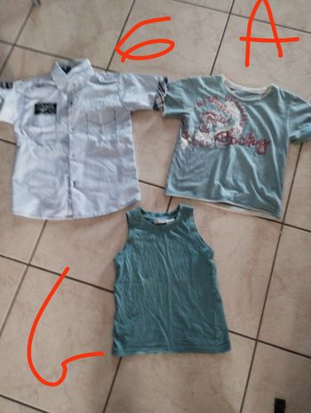 Lot tshirt garçon 