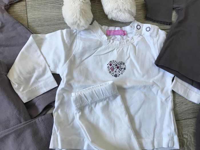 Lot 3 ensembles 3 mois fille - photo numéro 3