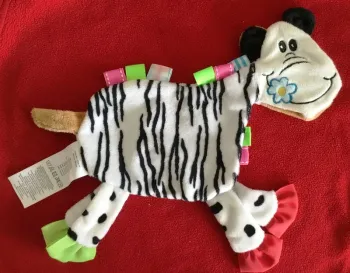 Doudou reversible Vache / Zebre - Ergée