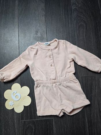 Combi short bébé 