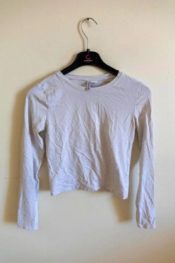 C48 t-shirt blanc H&M M