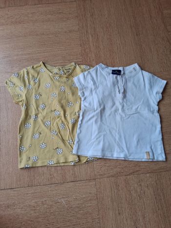Lot 2 tee shirt manche courtes