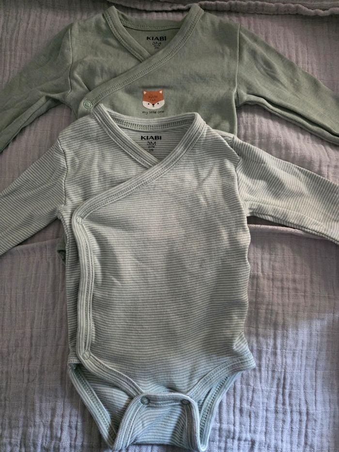 Lot de 2 body Kiabi