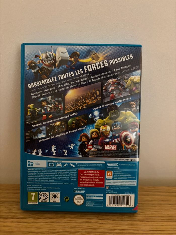 Jeu vidéo Lego Avengers Wii U - photo numéro 2