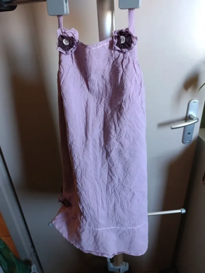 Robe froissée naturelle