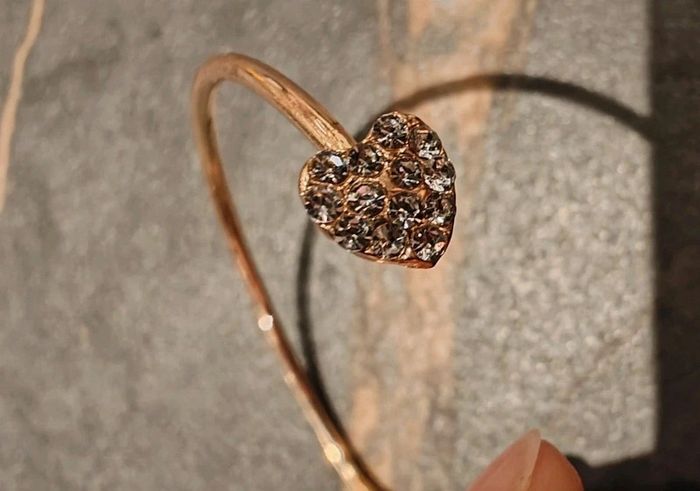 Bracelet jonc coeurs - photo numéro 3