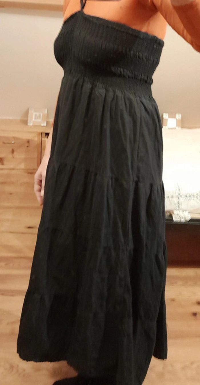 Robe longue noire