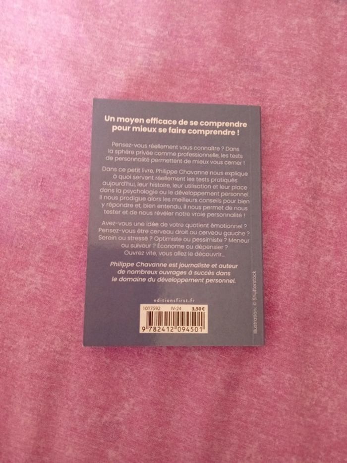 Livre des tests de personnalité - photo numéro 4