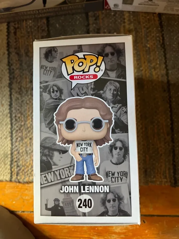Funko pop John Lennon 240 officiel collector édition limitée 2021 rare - photo numéro 4