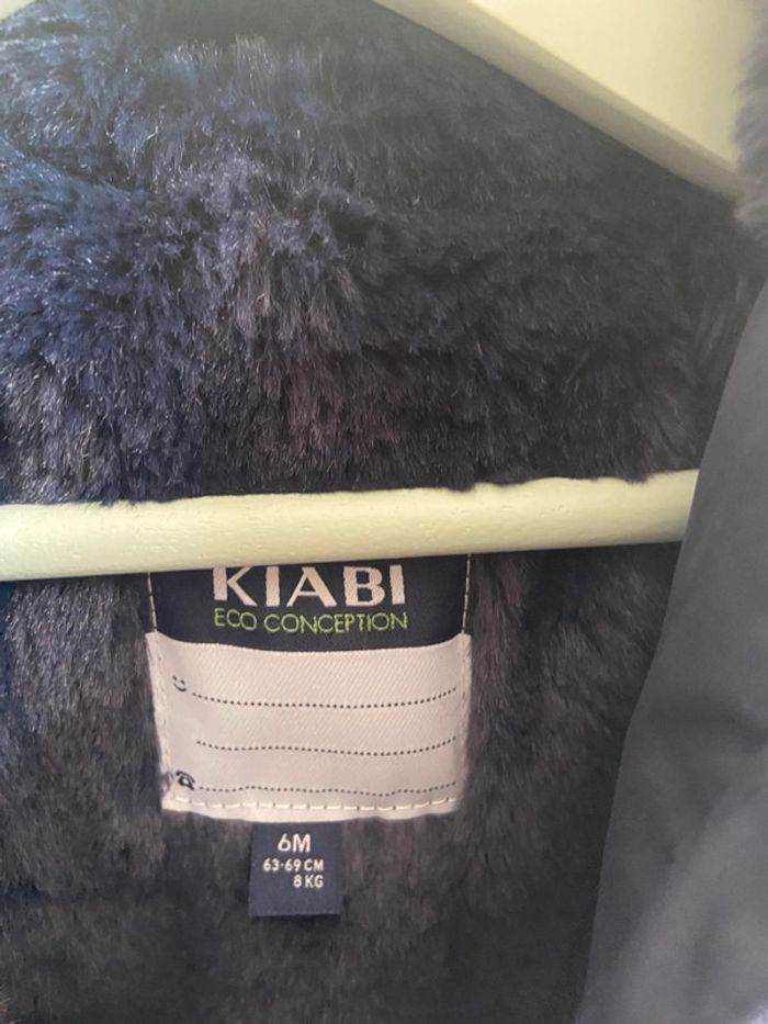 Manteau doudoune Kiabi 6 mois - photo numéro 3