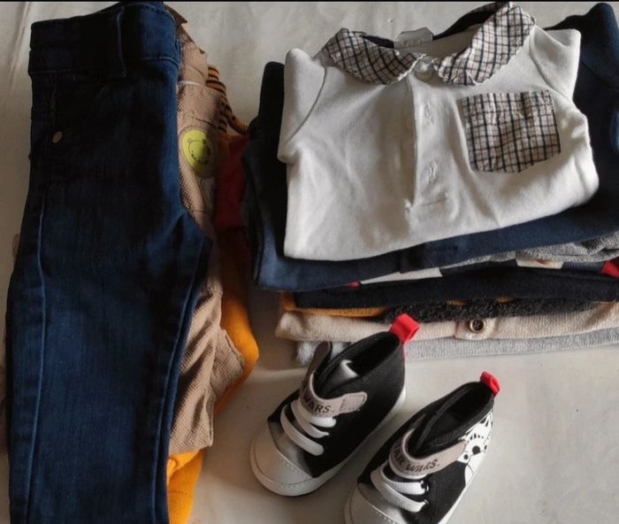 Lot vêtements 1-3 mois hiver garçons. - photo numéro 13