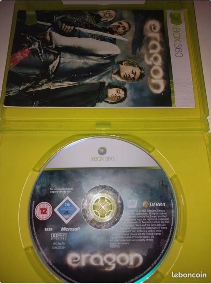 XBOX 360 Eragon - photo numéro 2