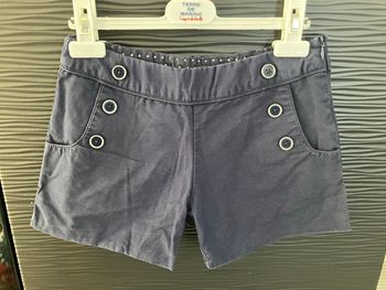 Short marine Okaidi 10 ans