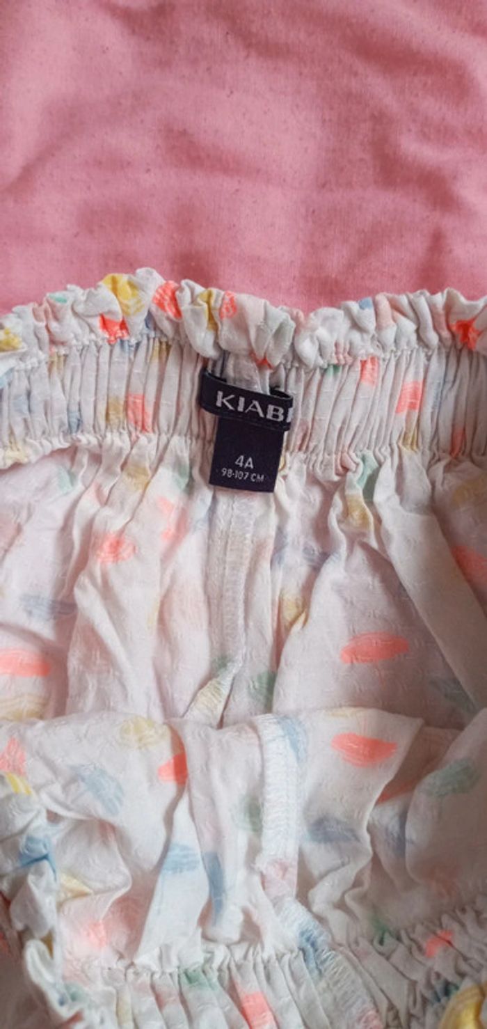 Jupe short Kiabi taille 4 ans - photo numéro 2