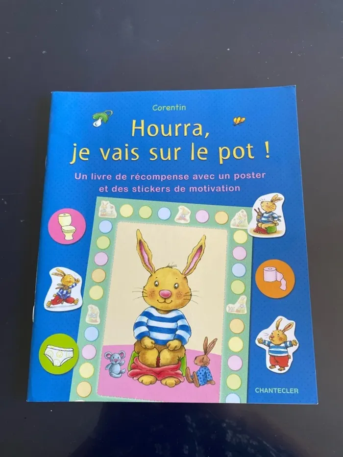 Livre hourra je vais sur le pot