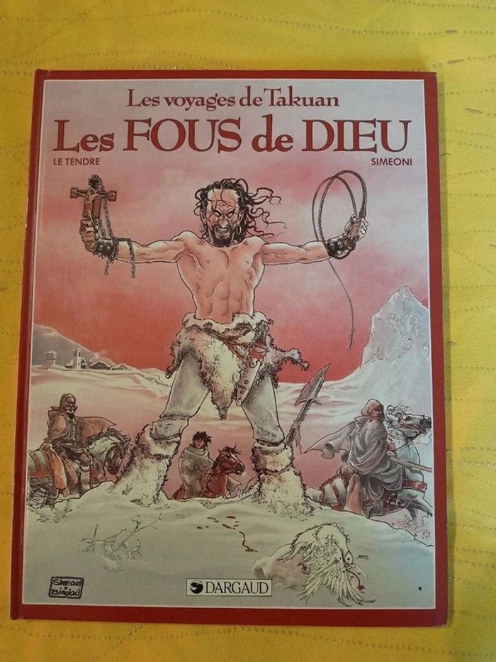 BD Vintage (1987) Les fous de dieu de Serge Le Tendre