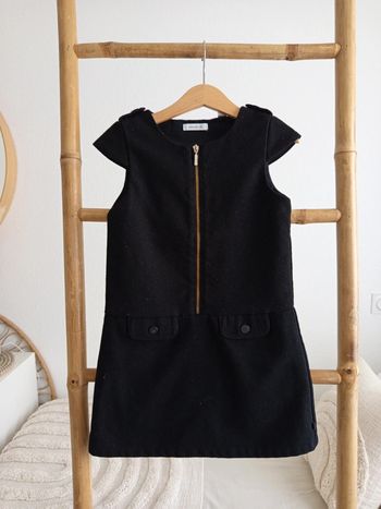 Robe noire pailletée Okaïdi 6 ans