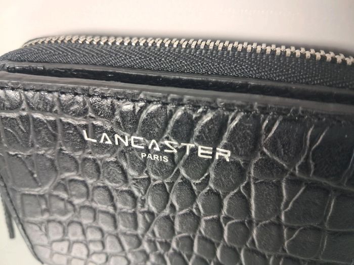 Lancaster portefeuille porte-monnaie en cuir neuf - photo numéro 5