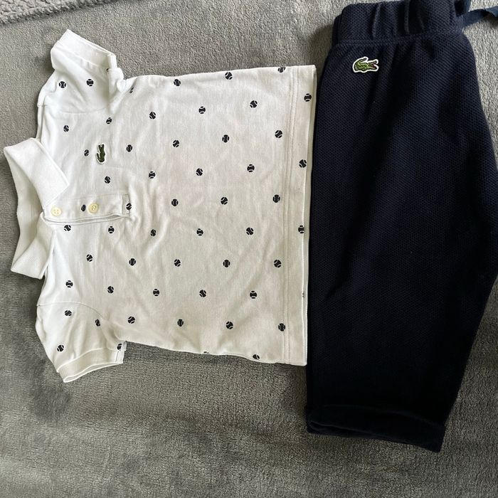 Ensemble Lacoste garçon 12 mois - photo numéro 2