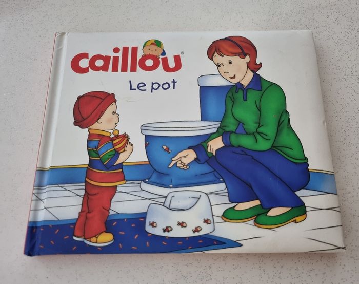livre jeunesse Caillou le pot