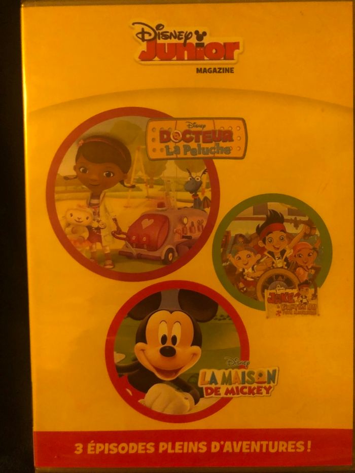 DVD Disney junior 3 épisodes
