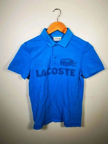 C29 polo bleu Lacoste T2