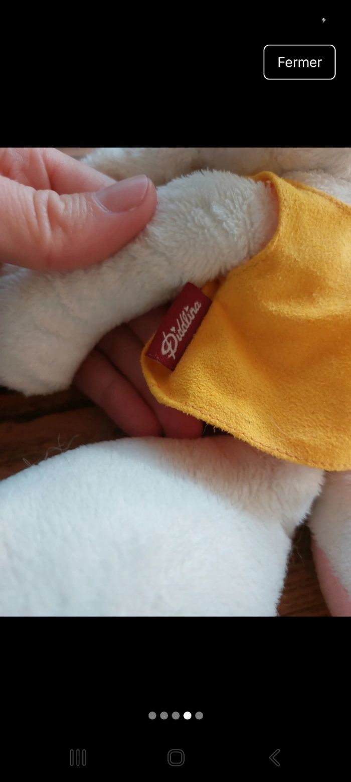 Peluche diddl ancien model - photo numéro 3