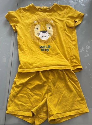 Ensemble Tee-Shirt et short T 24 mois garçon Kiabi