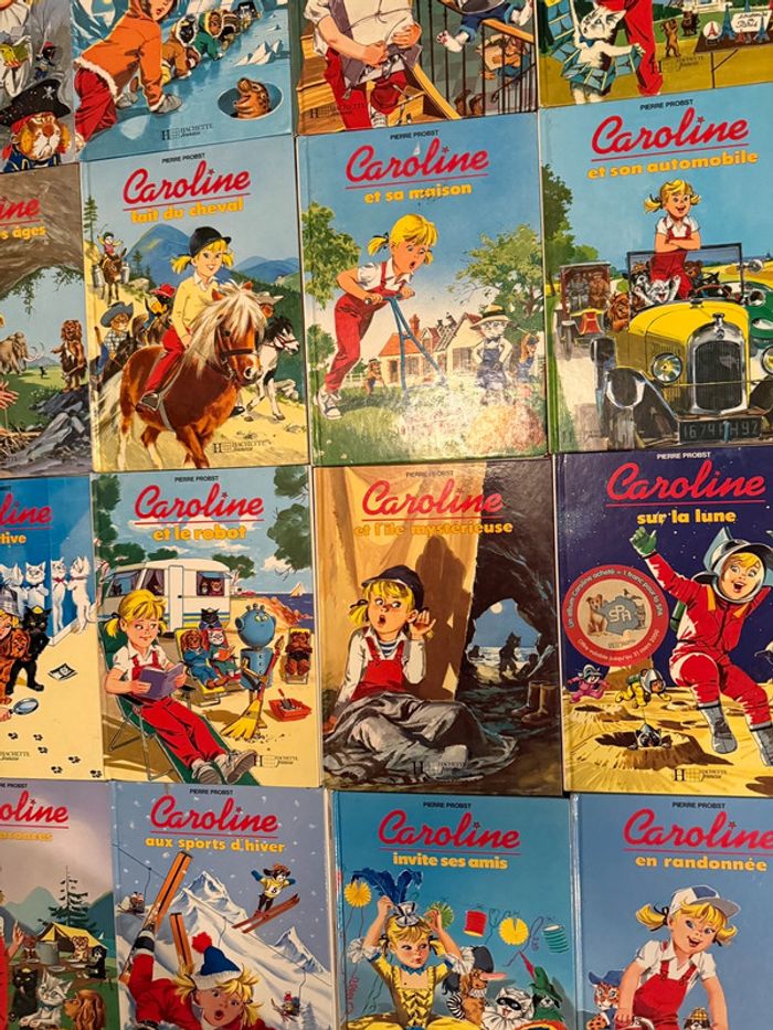 BE - blanc vintage - Lot de 16 livres bd albums Caroline Pierre Probst - photo numéro 6