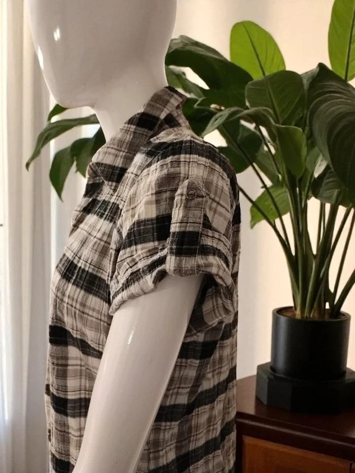 Blouse à carreaux - photo numéro 4