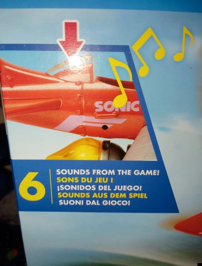 Coffret avion sonic tornado - photo numéro 2