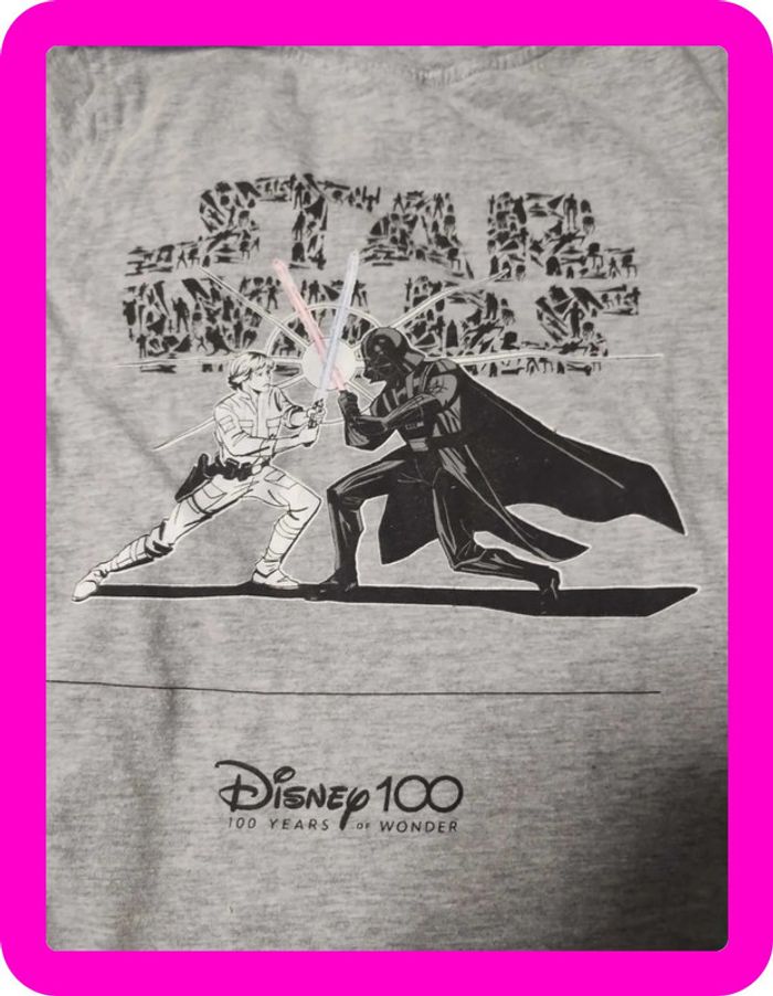 Tee-shirt 6 ans star wars en très bon état - photo numéro 3